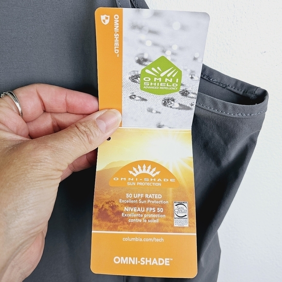 Columbia Women's Anytime Casual III Dress in Grey NWT - Plus Size 2X - Picture 10 of 16